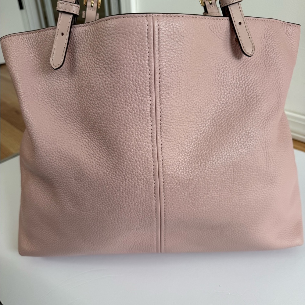 Michael Kors Lenox Leather Tote Bag - Picture 2 of 5